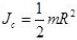 如图所示，质量为m的均质圆盘绕0轴转动，则圆盘对0轴的动量矩为( )。