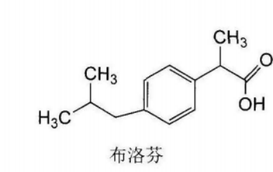 化学结构中含有异丁苯基、丙酸的药物是