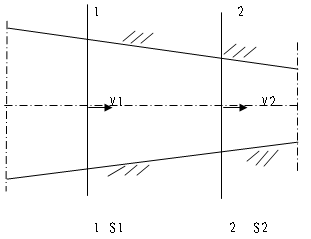 如下图所示,稳定风流从1断面流向2断面,在流动过程中既无漏风也无补给,根据矿井通风普遍规律,下列式子正确的是()。